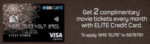SBI Movie Ticket Card