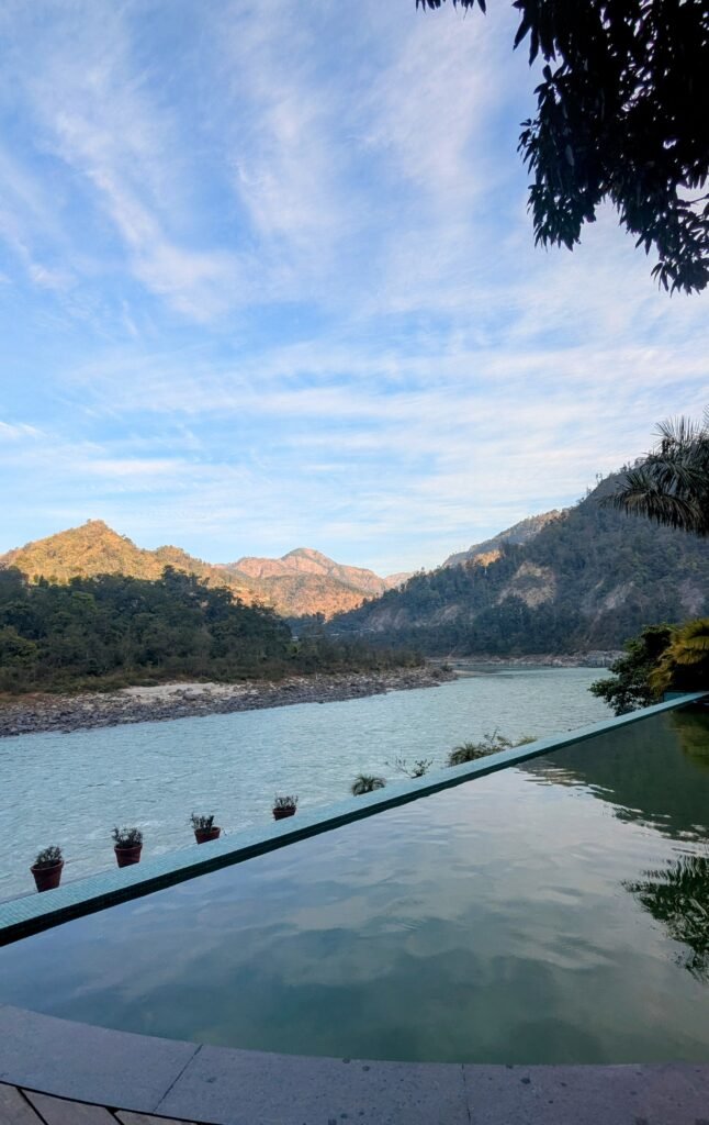 Pool at Anand Kashi Rishikesh